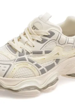 Pantofi sport GRYXX albi, 66601, din material textil imagine