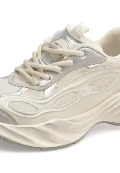 Pantofi sport GRYXX albi, 66607, din material textil imagine