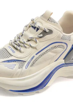 Pantofi sport GRYXX albi, 66613, din material textil imagine