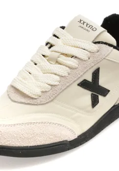 Pantofi sport GRYXX albi, 6662, din material textil imagine