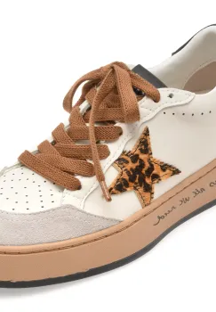 Pantofi sport GRYXX albi, 67338, din piele ecologica imagine