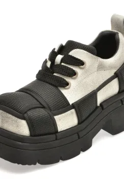 Pantofi sport GRYXX albi, 6882, din piele naturala imagine