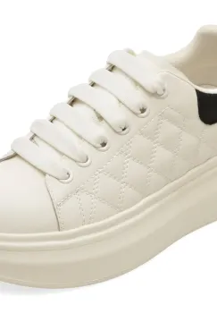 Pantofi sport GRYXX albi, 70678, din piele naturala imagine