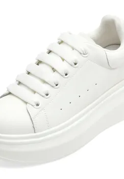 Pantofi sport GRYXX albi, 70698, din piele naturala imagine