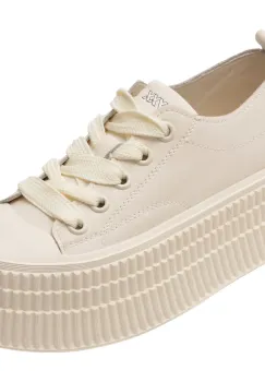 Pantofi sport GRYXX albi, 7786, din piele naturala imagine