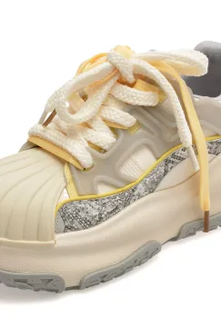 Pantofi sport GRYXX albi, 825888, din piele naturala imagine