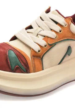 Pantofi sport GRYXX albi, 8571, din piele ecologica imagine