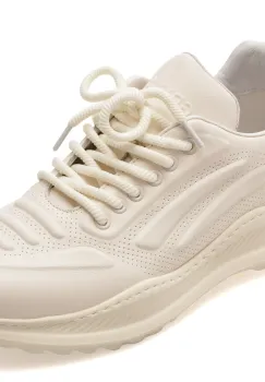 Pantofi sport GRYXX albi, 8831, din piele naturala imagine