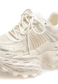 Pantofi sport GRYXX albi, 8951A, din material textil imagine