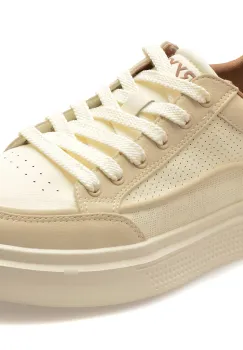 Pantofi sport GRYXX albi, 9253, din piele naturala imagine