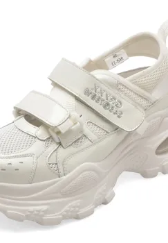 Pantofi sport GRYXX albi, 968, din piele naturala imagine