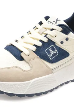 Pantofi sport GRYXX albi, 9823, din piele naturala imagine