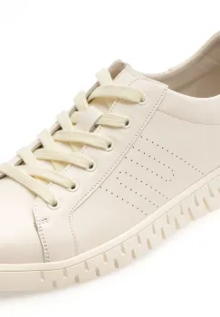 Pantofi sport GRYXX albi, H73, din piele naturala imagine