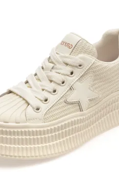 Pantofi sport GRYXX albi, M1181, din piele ecologica imagine