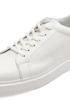 Pantofi sport GRYXX albi, M7162, din piele naturala imagine