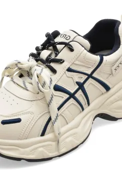 Pantofi sport GRYXX albi, Q3678, din piele naturala imagine