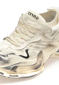 Pantofi sport GRYXX albi, Y006, din material textil imagine