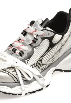 Pantofi sport GRYXX argintii, 1812, din material textil imagine