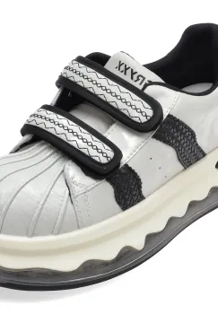 Pantofi sport GRYXX argintii, 206936, din piele naturala imagine