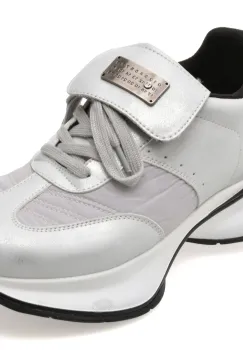 Pantofi sport GRYXX argintii, 20917, din piele naturala imagine