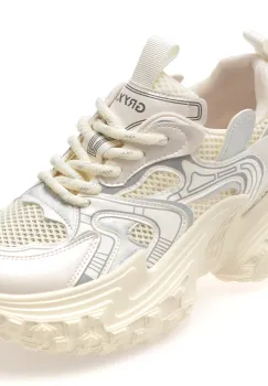 Pantofi sport GRYXX argintii, 24360, din material textil imagine