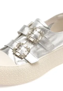 Pantofi sport GRYXX argintii, 24995, din piele naturala imagine