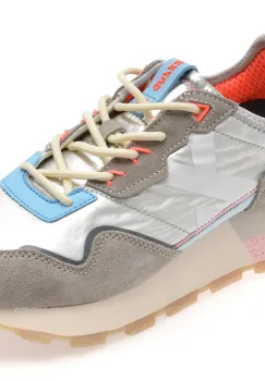 Pantofi sport GRYXX argintii, 40061W, din material textil imagine