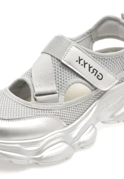 Pantofi sport GRYXX argintii, 537, din material textil imagine
