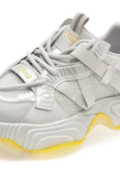 Pantofi sport GRYXX argintii, 82561, din material textil imagine