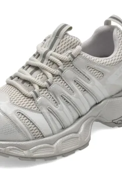 Pantofi sport GRYXX argintii, 9023, din piele naturala imagine