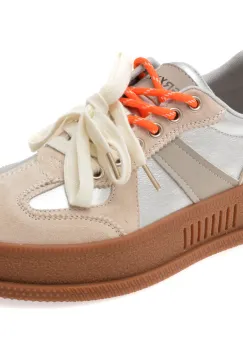 Pantofi sport GRYXX argintii, 9155, din piele ecologica imagine