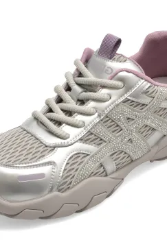 Pantofi sport GRYXX argintii, 985, din piele naturala imagine
