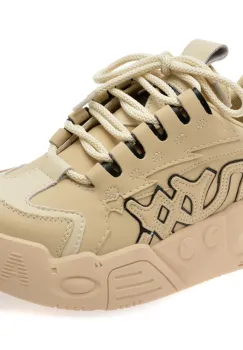 Pantofi sport GRYXX bej, 10201, din piele ecologica imagine