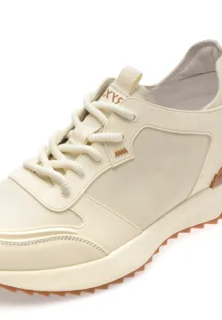 Pantofi sport GRYXX bej, 11015, din piele naturala imagine