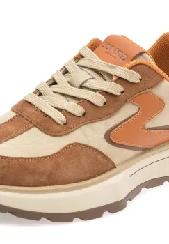 Pantofi sport GRYXX bej, 160723, din piele naturala imagine