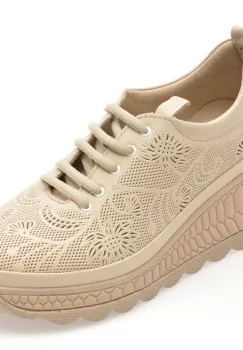 Pantofi sport GRYXX bej, 210520, din piele naturala imagine