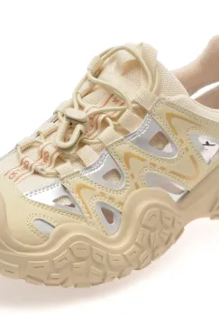 Pantofi sport GRYXX bej, 24311, din material textil imagine