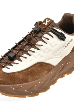 Pantofi sport GRYXX bej, 25078, din piele naturala imagine