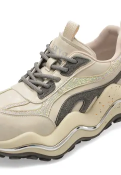 Pantofi sport GRYXX bej, 251029, din piele naturala imagine