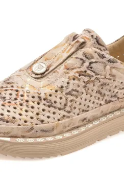 Pantofi sport GRYXX bej, 251YZ74, din piele naturala imagine