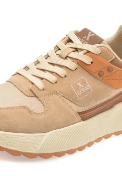 Pantofi sport GRYXX bej, 9823, din piele ecologica imagine