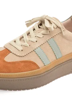 Pantofi sport GRYXX bej, BL5754, din piele intoarsa imagine