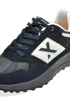 Pantofi sport GRYXX bleumarin, 25003, din piele intoarsa imagine
