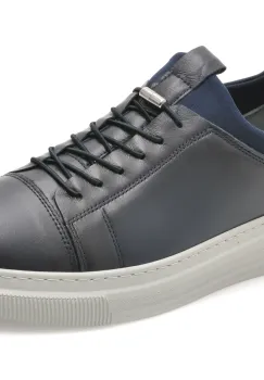 Pantofi sport GRYXX bleumarin, BS3810, din piele naturala imagine