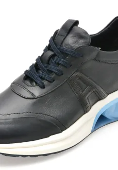 Pantofi sport GRYXX bleumarin, S2051, din piele naturala imagine