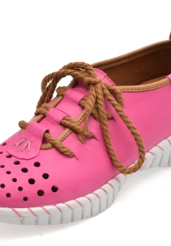 Pantofi sport GRYXX fucsia, 5306, din piele naturala imagine