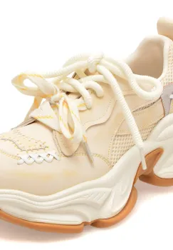 Pantofi sport GRYXX galbeni, 7053, din piele naturala imagine