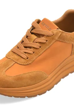 Pantofi sport GRYXX galbeni, 80108, din piele naturala imagine