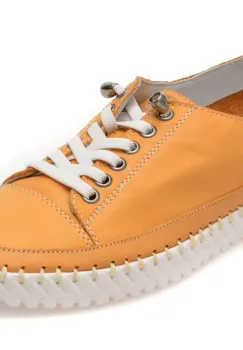 Pantofi sport GRYXX galbeni, EV2898, din piele naturala imagine