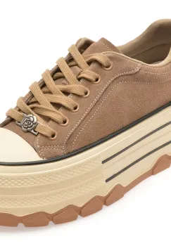 Pantofi sport GRYXX gri, 1291, din piele intoarsa imagine